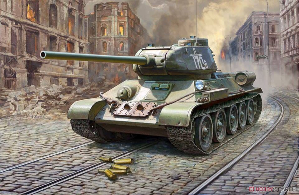 T-34/85 ソビエト中戦車 (プラモデル) その他の画像1