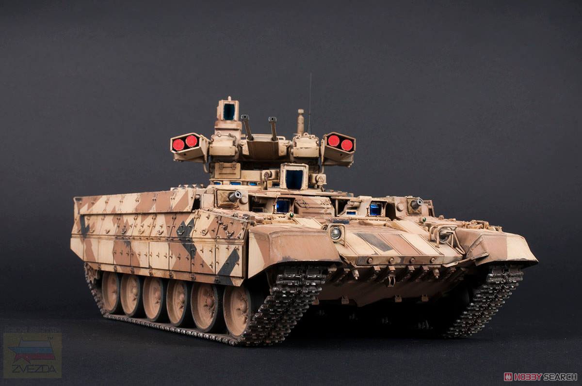 BMPT-72 `ターミネーター2`火力支援戦闘車 (プラモデル) 画像一覧