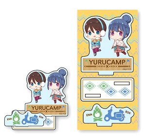 Tekutoko Acrylic Figure Yurucamp/Ena & Rin (Anime Toy)