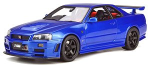 ニスモ R34 GT-R Z-tune (ブルー) (ミニカー)