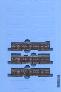 阪急電鉄 2300系 冷房 新社紋 分割編成 増結3両セット (増結・3両セット) (鉄道模型)