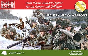 US Infantry Heavy Weapons 1944-45 (Plastic model)