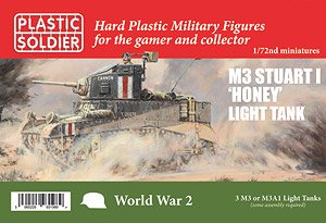 Allied Stuart I Honey and M3 Tank (Plastic model)