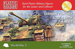 Panther Ausf A With Zimmerit (Plastic model)