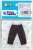 Roll-up Cropped Pants (Black) (Fashion Doll) Package1