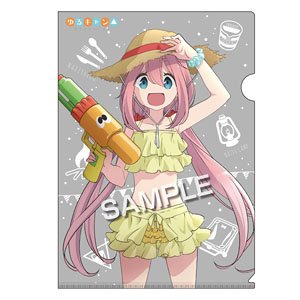 [Yurucamp] Draw for a Specific Purpose A4 Clear File/Nadeshiko Kagamihara Natsucamp Ver. (Anime Toy)