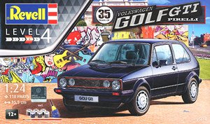VW Golf 1 Gti Pirelli (35th Anniversary Set) (Model Car)