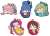 Eformed Yurucamp Futonmushi Rubber Strap (Set of 5) w/Bonus Item (Anime Toy) Item picture6