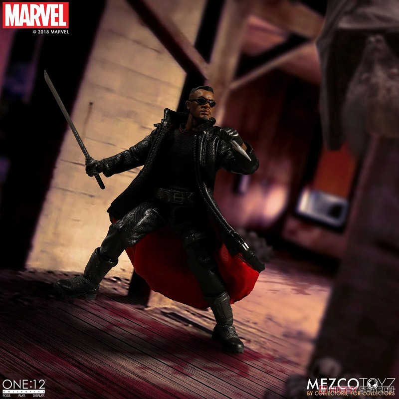 ONE:12 Collective/ Marvel Comic: Blade 1/12 Action Figure (Completed) その他の画像11