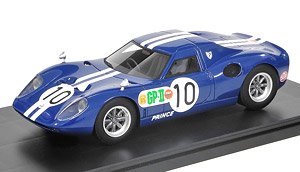 PRINCE R380 (1966 JAPAN GP) ブルー10号車 (ミニカー)
