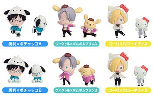 ユーリ!!! on ICE×Sanrio characters (6個セット) (フィギュア)