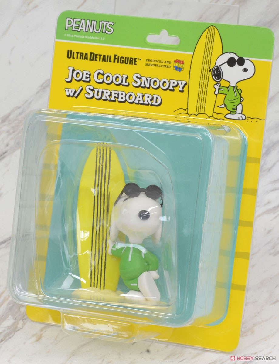 UDF No.433 [Peanuts Series 8] Joe Cool Snoopy w/ Surfboard (Completed) Package1