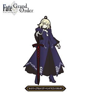Fate/Grand Order ノンデフォルメ ラバーストラップ Vol.2 セイバー/アルトリア・ペンドラゴン[オルタ] (キャラクターグッズ)