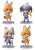 CapsuleQ Characters Kemono Friends Deformation Solid Picture Book -Capsule Friends- Vol.1 (Set of 12) (Completed) Item picture1