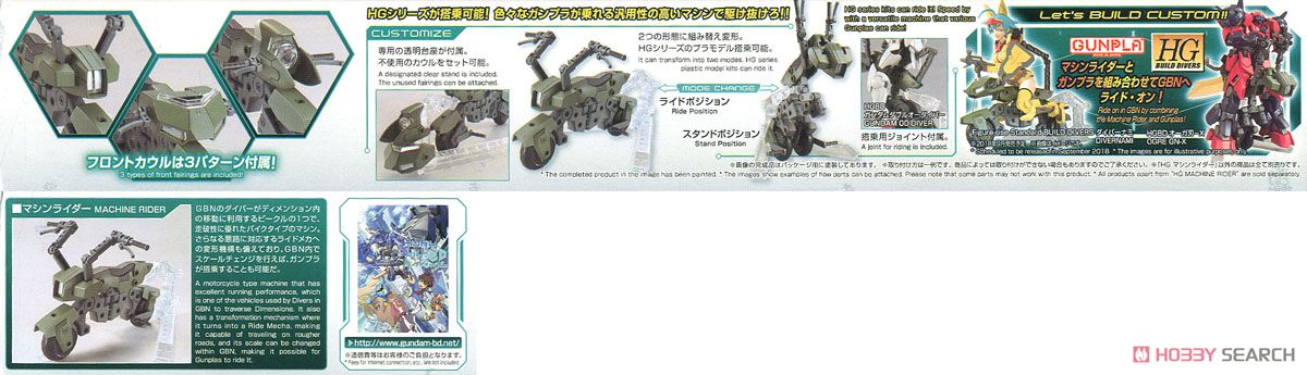 マシンライダー (HGBC) (ガンプラ) 商品画像6