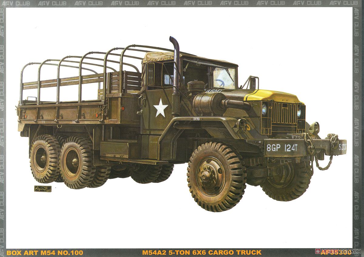 M54A2 5-ton 6x6 Truck (Plastic model) Contents6