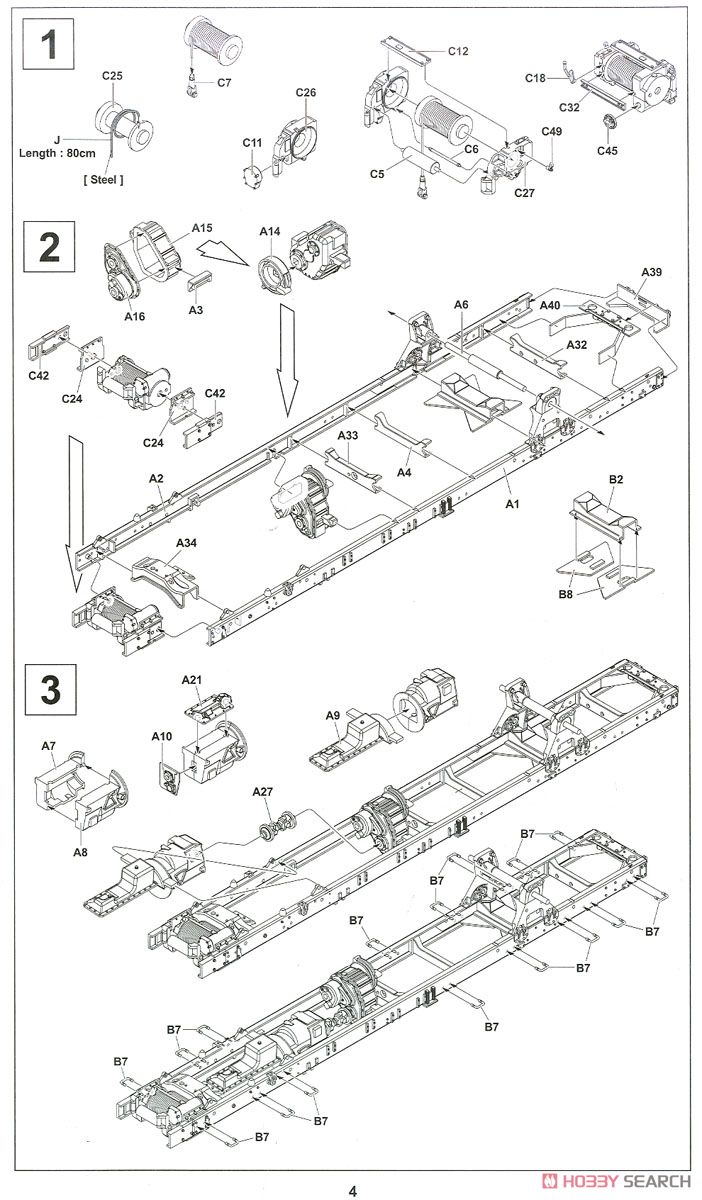 M54A2 5-ton 6x6 Truck (Plastic model) Assembly guide1