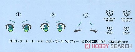 Frame Arms Girl Sylphy (Plastic model) Contents3