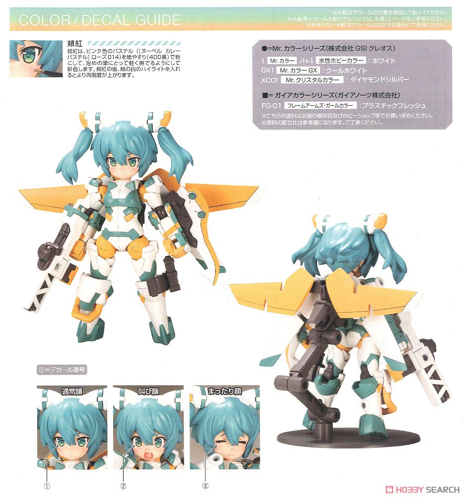 Frame Arms Girl Sylphy (Plastic model) Color2