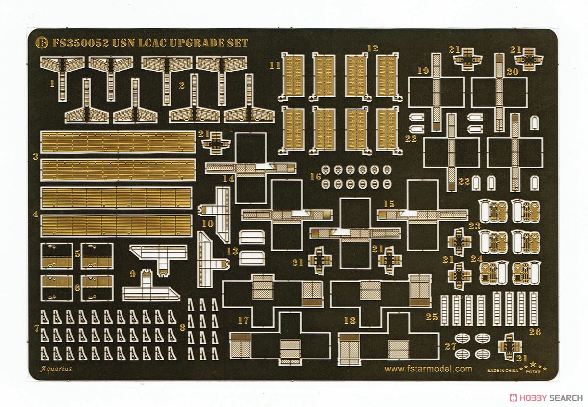 米海軍 LCAC用アップグレードセット (2隻分) (トランペッター&MRC 64005用) (プラモデル) 商品画像2