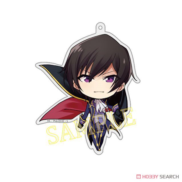 Chara-Forme Code Geass Lelouch of the Rebellion Episode III Acrylic Key Ring Collection Vol.2 (Set of 8) (Anime Toy) Item picture1