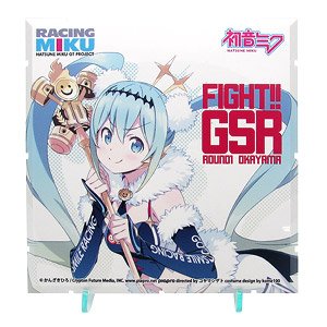 Dioramansion 150: Racing Miku Pit 2018 Optional Panel (Rd.1 Okayama) (Anime Toy)