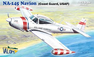米・ノースアメリカンNA-145ナヴィオン連絡機・沿岸警備隊 (プラモデル)