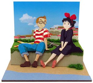 [Miniatuart] Studio Ghibli Mini : Kiki`s Delivery Service Tonbo & Kiki (Assemble kit) (Railway Related Items)