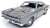 1969 Dodge Coronet R/T Hardtop (50th Anniversary) Silver (Diecast Car) Item picture1