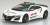Honda NSX SUPER GT safety car (2017) WHITE (ミニカー) 商品画像1