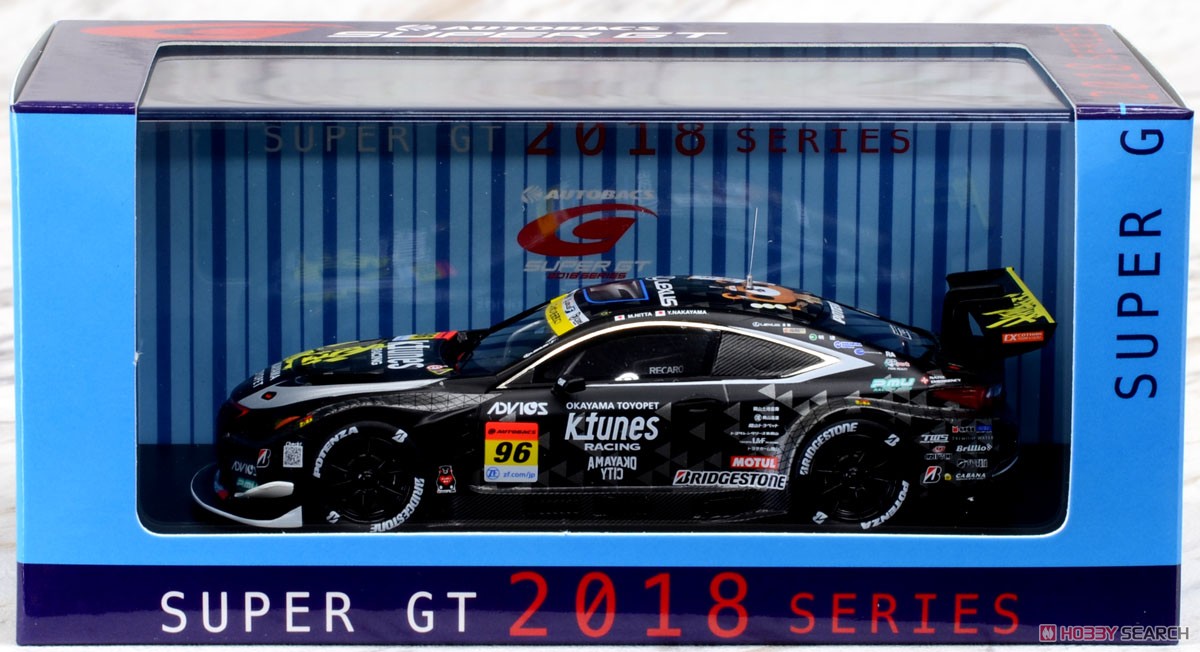 K-tunes RC F GT3 GT300 No.96 BLACK (ミニカー) パッケージ1