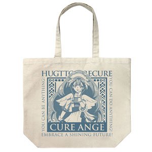 Hugtto! Precure Cure Ange Large Tote Bag Natural (Anime Toy)