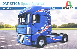 DAF XF105 スペースアメリカキャブ (プラモデル)