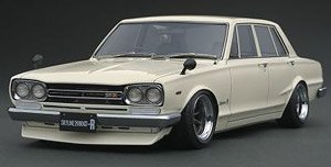 Nissan Skyline 2000 GT-R (PGC10) White (ミニカー)