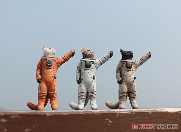 宇宙服ネコ「たんぽぽ」 (未塗装キット) その他の画像3