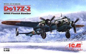 Do 17Z-2, WWII Finnish Bomber (Plastic model)