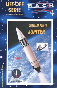 PGM-19 Jupiter MRBM (Plastic model)
