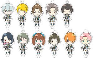 Minicchu The Idolm@ster SideM Connect Acrylic Key Ring Vol.4 (Set of 11) (Anime Toy)