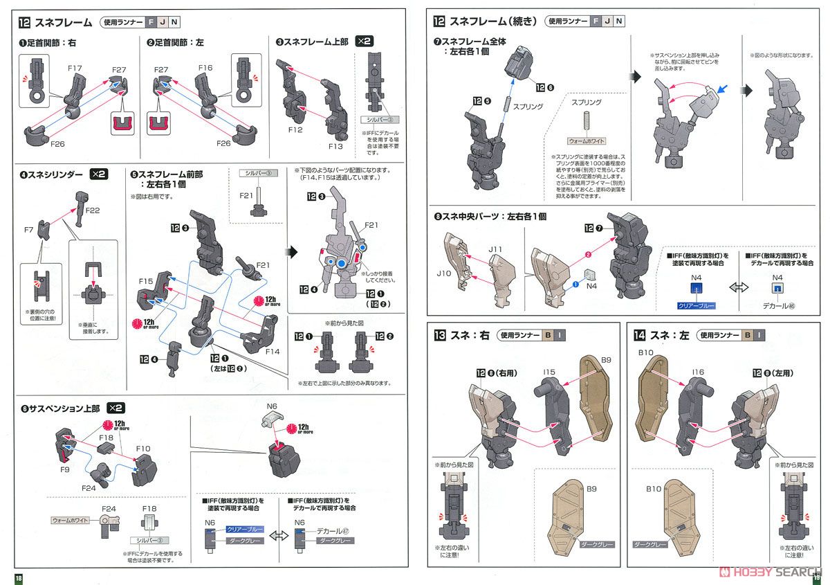 クーガーNX 強襲兵装 (プラモデル) 設計図4