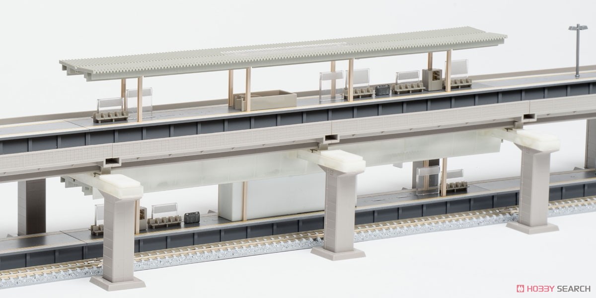 Fine Track 高架複線階層駅セット (レールパターンHB-B) (鉄道模型) 商品画像2