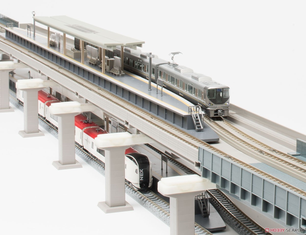 Fine Track 高架複線階層駅セット (レールパターンHB-B) (鉄道模型) その他の画像2