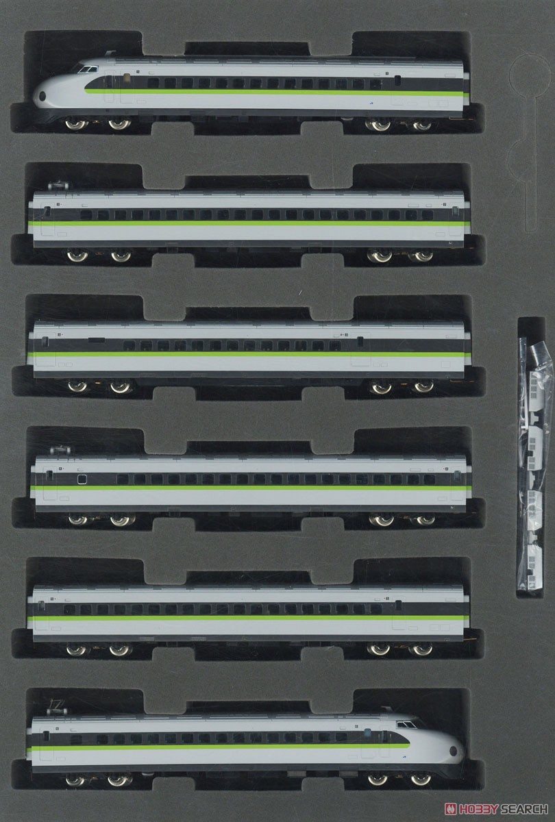 JR 0-7000系 山陽新幹線 (フレッシュグリーン) セット (6両セット) (鉄道模型) 商品画像3