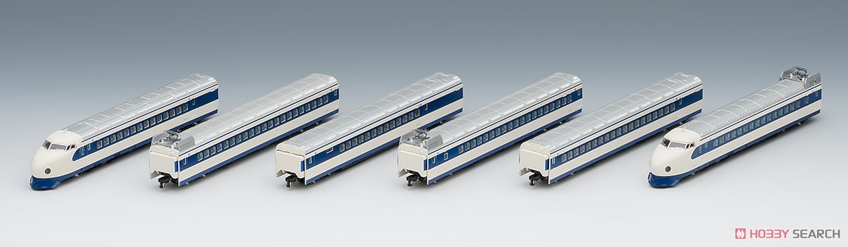 JR 0-7000系 山陽新幹線 (復活国鉄色) セット (6両セット) (鉄道模型) 商品画像1