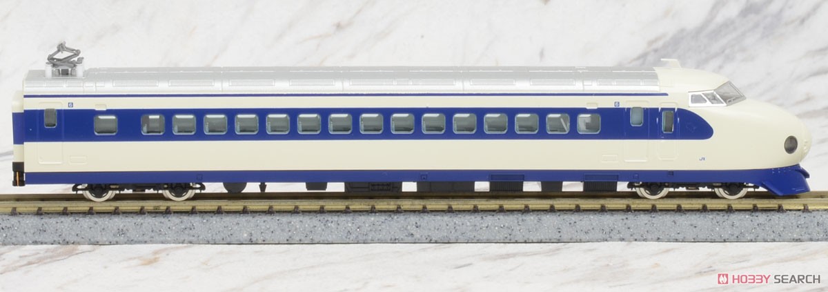 JR 0-7000系 山陽新幹線 (復活国鉄色) セット (6両セット) (鉄道模型) 商品画像11