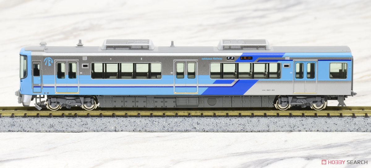 IR Ishikawa Railway Series 521 (Indigo) (2-Car Set) (Model Train) 商品画像1
