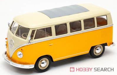 VW T1 バス 1963 (イエロー) (ミニカー) 商品画像1