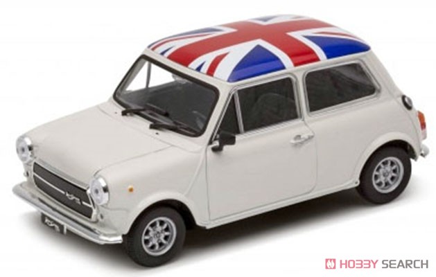 Mini Cooper 1300 (Ivory/Union Jack Roof) (Diecast Car) Item picture1