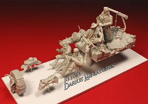 WWII英 LRDG 兵士(4体セット)&シボレー積荷セット (プラモデル)