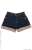 PNS Denim Roll Up Short Pants Navy (Fashion Doll) Item picture1