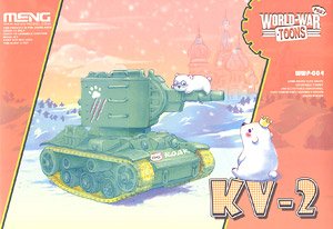 WWT Soviet Heavy Tank KV-2 Mint Green Ver (Plastic model)